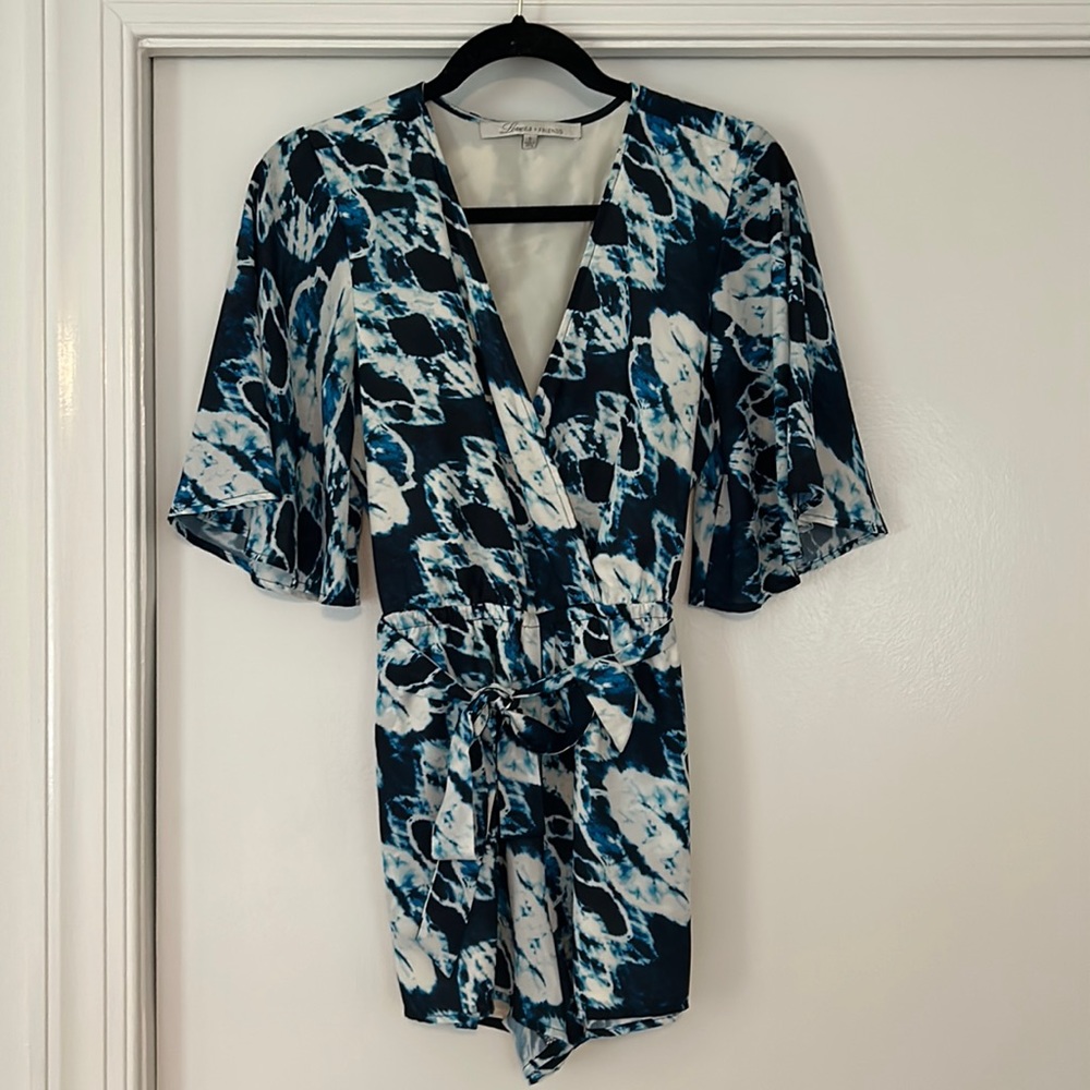 Size S Lovers + Friends Tie Dye Romper